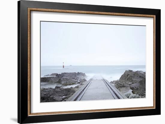 Ocean Runway-Carina Okula-Framed Giclee Print