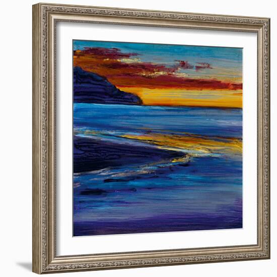 Ocean's Night I-Bridges-Framed Giclee Print