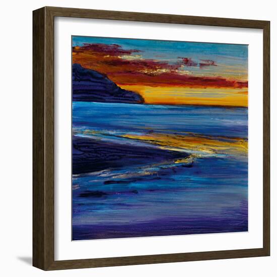 Ocean's Night I-Bridges-Framed Giclee Print