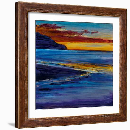 Ocean's Night I-Bridges-Framed Giclee Print