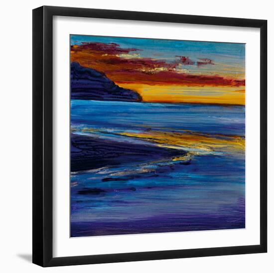 Ocean's Night I-Bridges-Framed Giclee Print