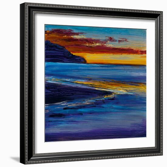 Ocean's Night I-Bridges-Framed Giclee Print