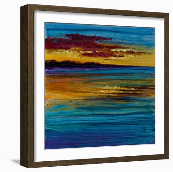 Ocean's Night II-Bridges-Framed Giclee Print