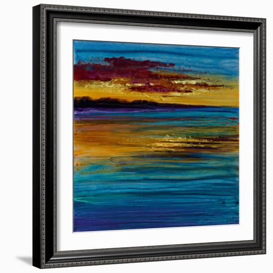 Ocean's Night II-Bridges-Framed Giclee Print