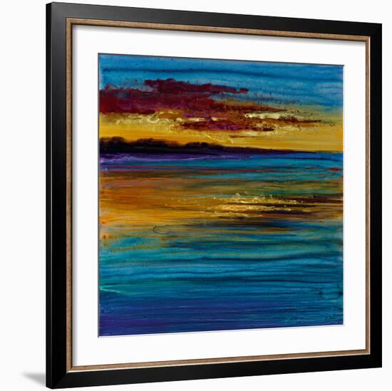 Ocean's Night II-Bridges-Framed Giclee Print