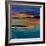 Ocean's Night III-Bridges-Framed Giclee Print