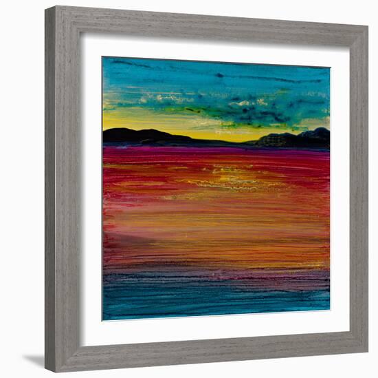 Ocean's Night IV-Bridges-Framed Giclee Print