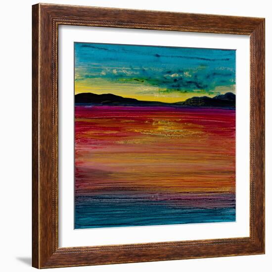 Ocean's Night IV-Bridges-Framed Giclee Print