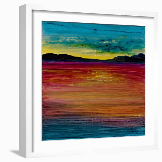 Ocean's Night IV-Bridges-Framed Giclee Print