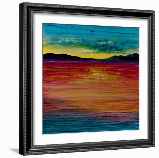 Ocean's Night IV-Bridges-Framed Giclee Print