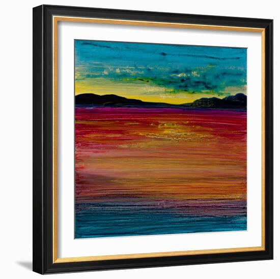 Ocean's Night IV-Bridges-Framed Giclee Print