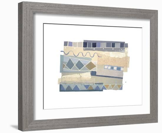 Ocean's Surf I-P^ G^ Gravele-Framed Giclee Print