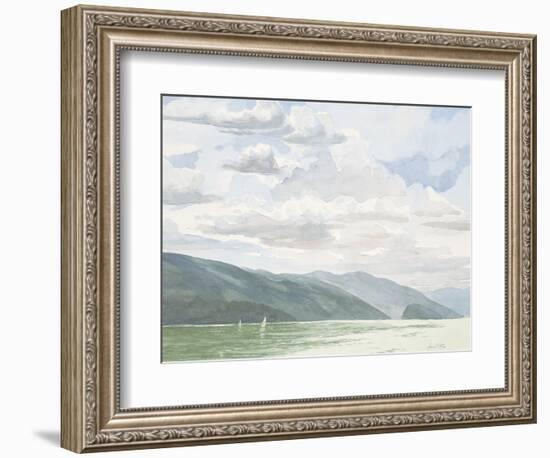 Ocean Sailing 2-Arnie Fisk-Framed Art Print