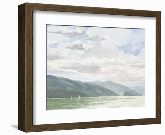 Ocean Sailing 2-Arnie Fisk-Framed Art Print