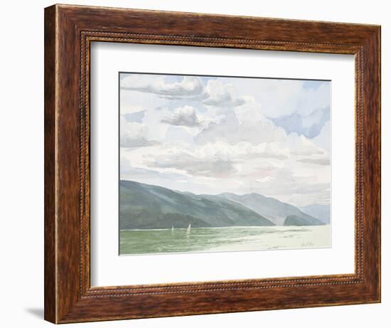 Ocean Sailing 2-Arnie Fisk-Framed Art Print