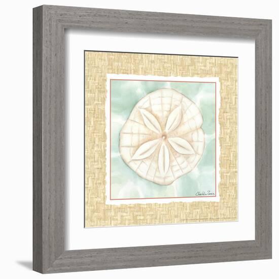 Ocean Sanddollar-Chariklia Zarris-Framed Art Print