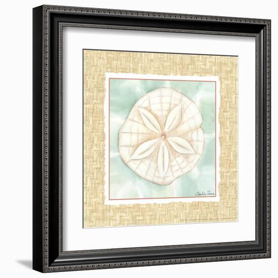 Ocean Sanddollar-Chariklia Zarris-Framed Art Print