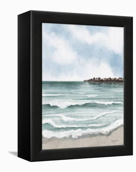 Ocean Serenity-Angela Bawden-Framed Stretched Canvas