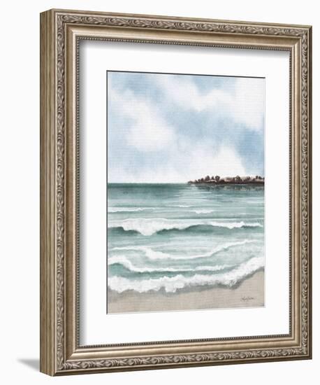 Ocean Serenity-Angela Bawden-Framed Art Print