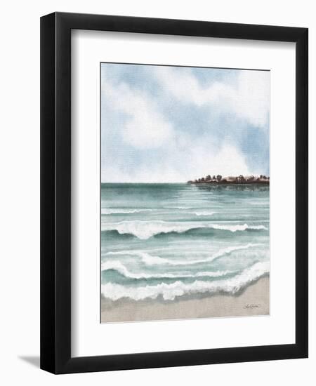 Ocean Serenity-Angela Bawden-Framed Art Print