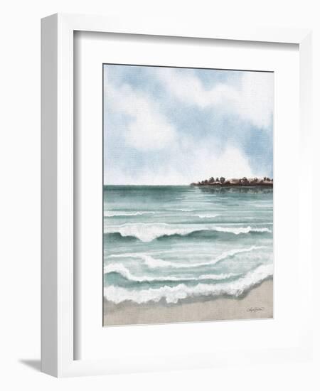 Ocean Serenity-Angela Bawden-Framed Art Print