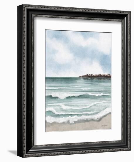 Ocean Serenity-Angela Bawden-Framed Art Print