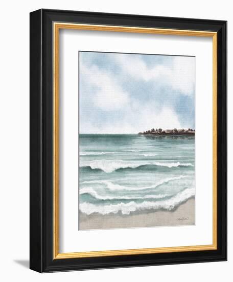 Ocean Serenity-Angela Bawden-Framed Art Print