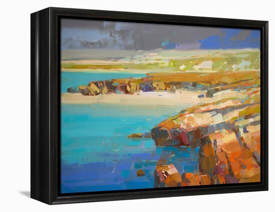 Ocean Side-Vahe Yeremyan-Framed Stretched Canvas