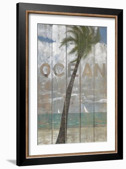 Ocean Sign-Arnie Fisk-Framed Art Print