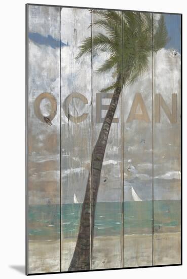 Ocean Sign-Arnie Fisk-Mounted Art Print