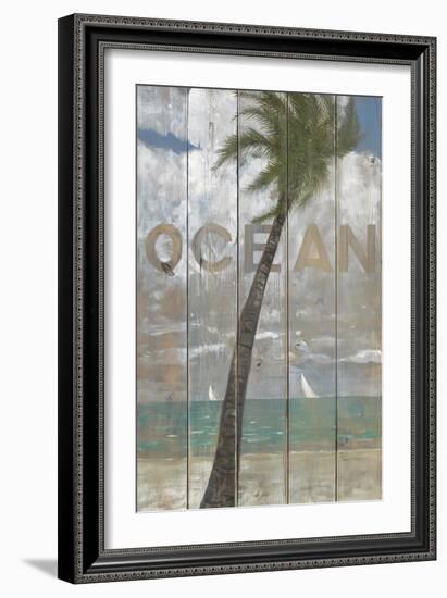 Ocean Sign-Arnie Fisk-Framed Art Print
