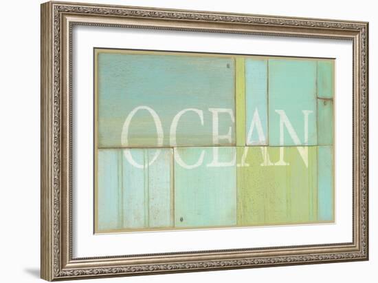 Ocean Sign-Z Studio-Framed Art Print