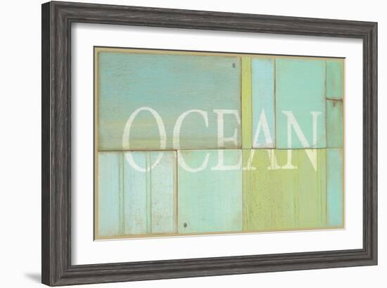 Ocean Sign-Z Studio-Framed Art Print