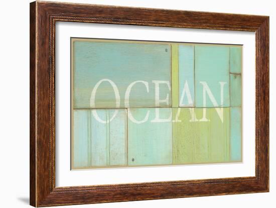 Ocean Sign-Z Studio-Framed Art Print