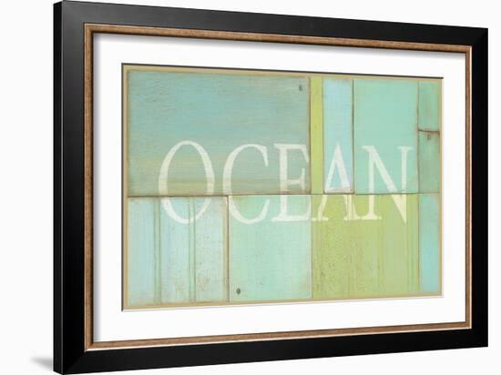 Ocean Sign-Z Studio-Framed Art Print