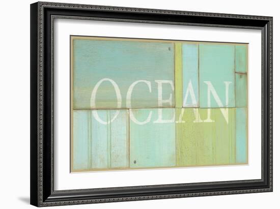 Ocean Sign-Z Studio-Framed Art Print