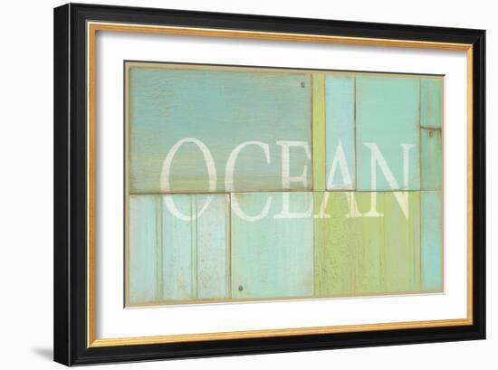 Ocean Sign-Z Studio-Framed Art Print