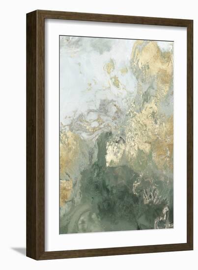 Ocean Splash II Mint Version-PI Studio-Framed Art Print