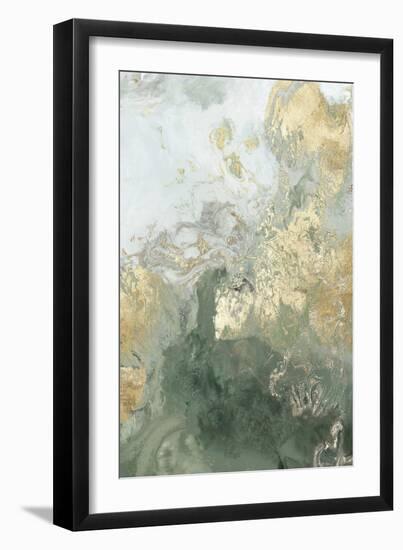 Ocean Splash II Mint Version-PI Studio-Framed Art Print