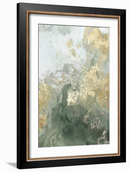 Ocean Splash II Mint Version-PI Studio-Framed Art Print