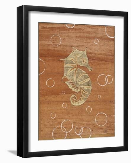 Ocean Style Seahorse-Hart Hart-Framed Giclee Print