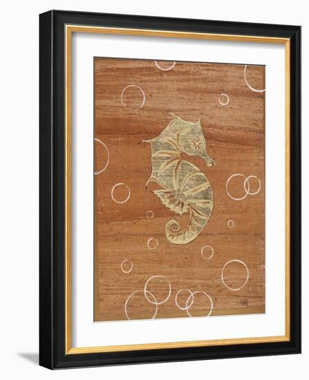 Ocean Style Seahorse-Hart Hart-Framed Giclee Print