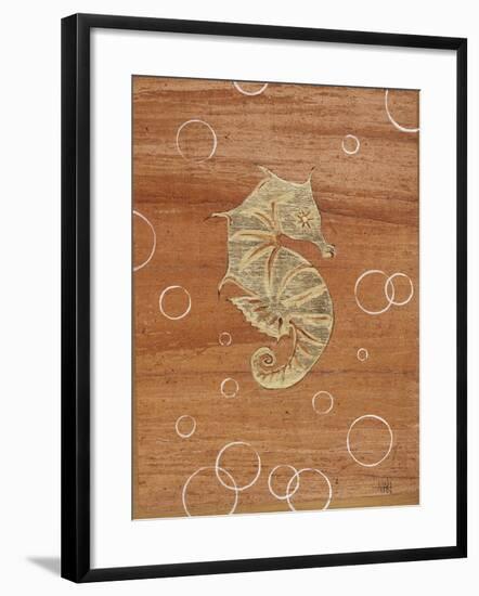 Ocean Style Seahorse-Hart Hart-Framed Giclee Print