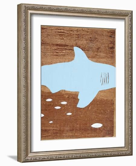 Ocean Style Shark-Hart Hart-Framed Giclee Print