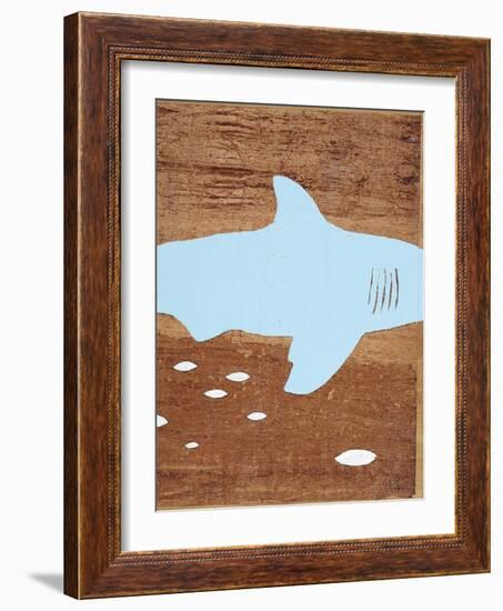 Ocean Style Shark-Hart Hart-Framed Giclee Print
