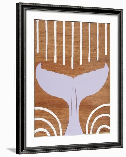 Ocean Style Whale Tail-Hart Hart-Framed Giclee Print