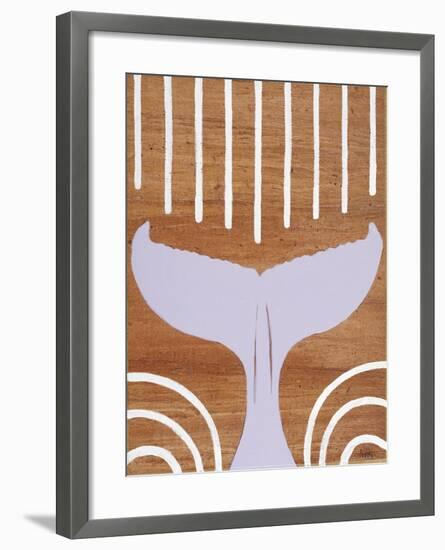 Ocean Style Whale Tail-Hart Hart-Framed Giclee Print