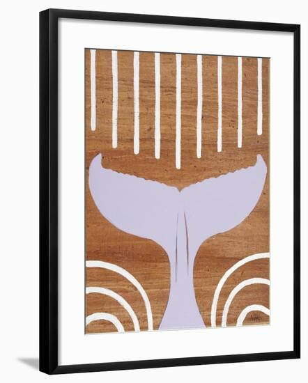 Ocean Style Whale Tail-Hart Hart-Framed Giclee Print