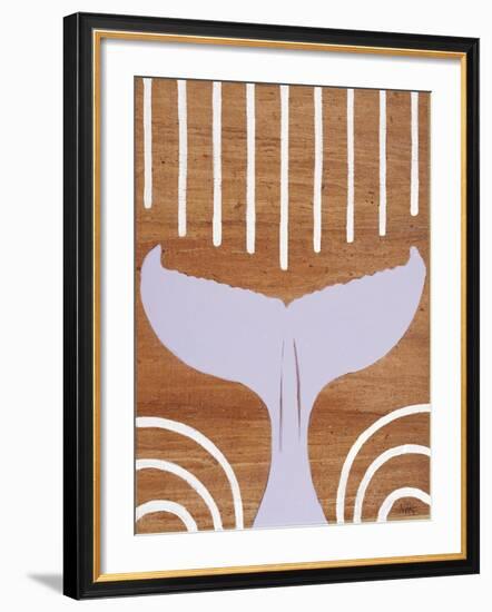 Ocean Style Whale Tail-Hart Hart-Framed Giclee Print