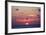 Ocean Sunrise in Indonesia-dmitry_islentev-Framed Photographic Print